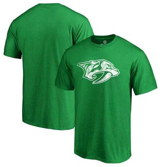Men's Nashville Predators Fanatics Branded St. Patrick's Day White Logo T-Shirt Kelly Green FengYun,We sell and wholesale Men's Nashville Predators Fanatics Branded St. Patrick's Day White Logo T-Shirt Kelly Green FengYun on line form chian!